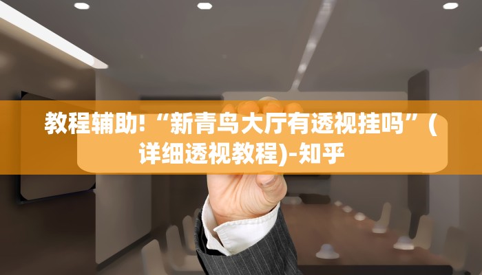 教程辅助!“新青鸟大厅有透视挂吗”(详细透视教程)-知乎
