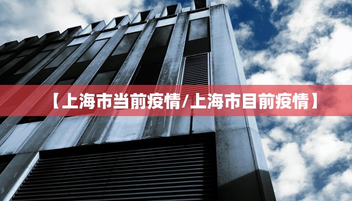 【上海市当前疫情/上海市目前疫情】