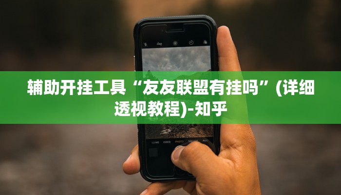 辅助开挂工具“友友联盟有挂吗”(详细透视教程)-知乎
