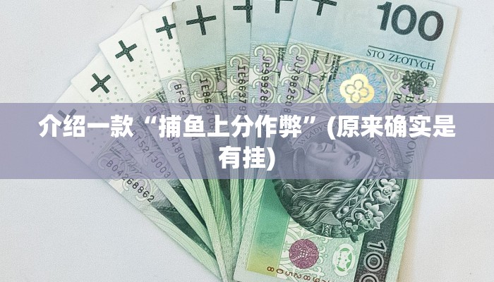 介绍一款“捕鱼上分作弊”(原来确实是有挂)