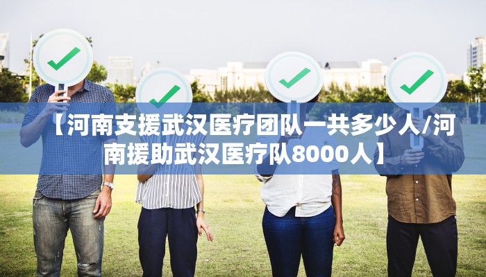 【河南支援武汉医疗团队一共多少人/河南援助武汉医疗队8000人】