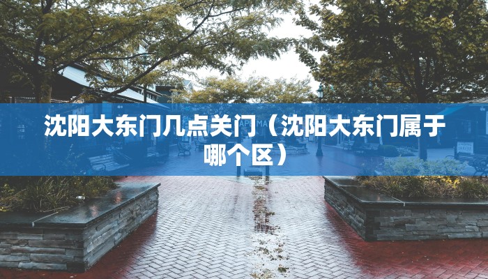沈阳大东门几点关门（沈阳大东门属于哪个区）