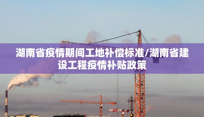 湖南省疫情期间工地补偿标准/湖南省建设工程疫情补贴政策