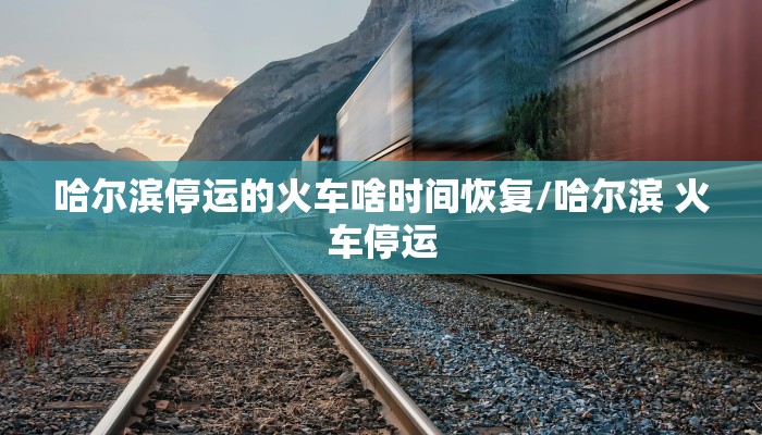哈尔滨停运的火车啥时间恢复/哈尔滨 火车停运